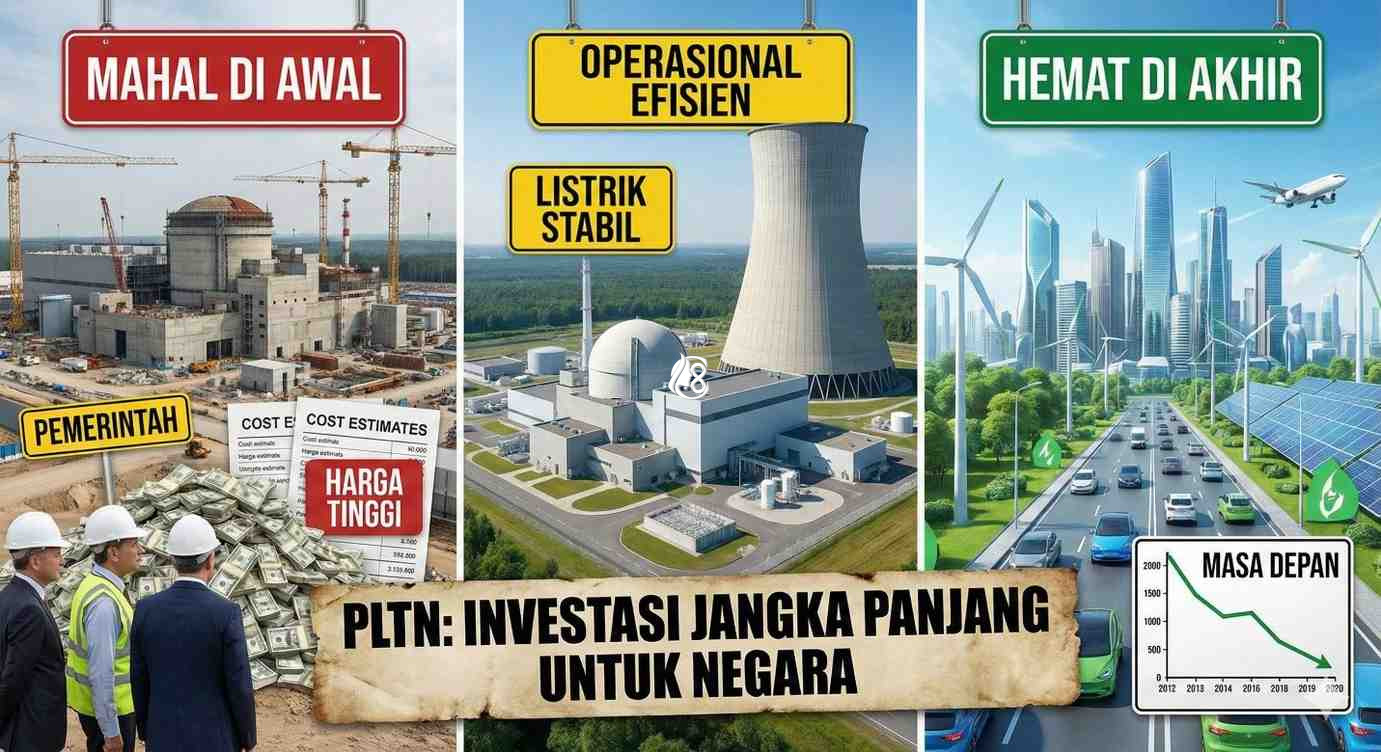 PLTN, Investasi Jangka Panjang Untuk Negara