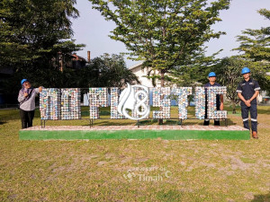 Kelola Lingkungan, PT Timah Tbk Tekan Sampah Plastik Lewat Program Eco Brick