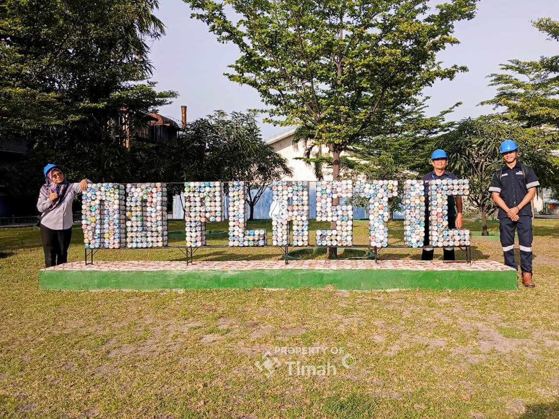 Kelola Lingkungan, PT Timah Tbk Tekan Sampah Plastik Lewat Program Eco Brick