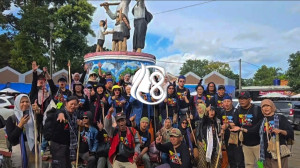 Puluhan Wartawati dan Sastrawan Ikuti Kemah Budaya Baduy HPN 2026