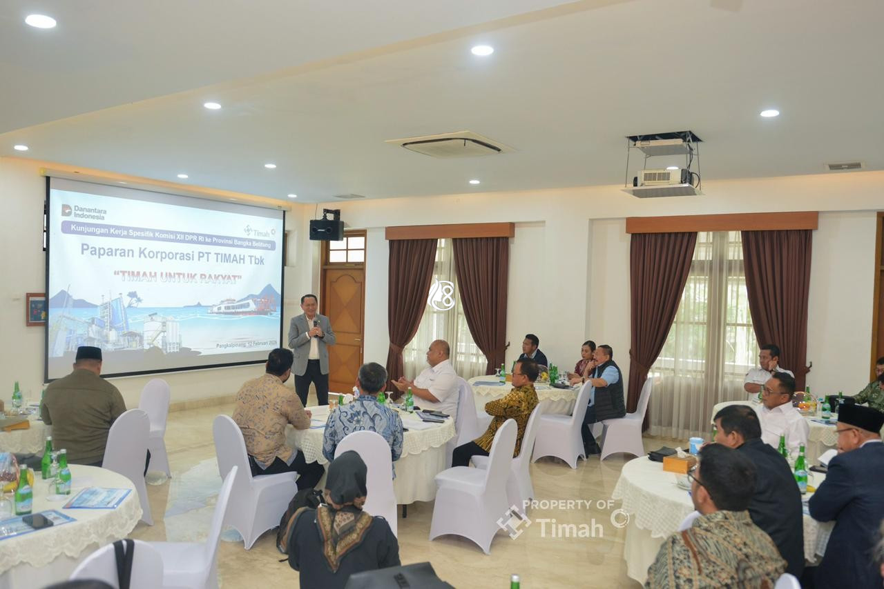 Dorong Percepatan Harga Patokan Mineral, Komisi XII DPR RI Kunjungi PT Timah Tbk
