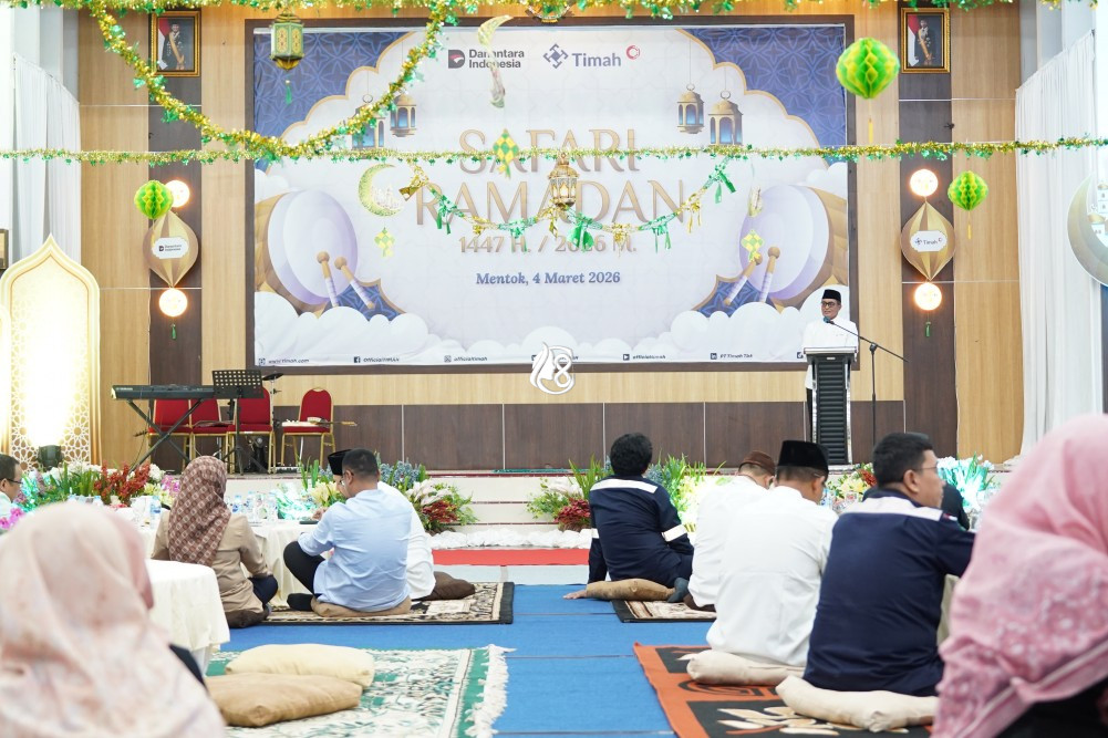 Salurkan Santunan dan Perkuat Silahturahmi PT Timah Gelar Safari Ramadan 1447 H di Mentok