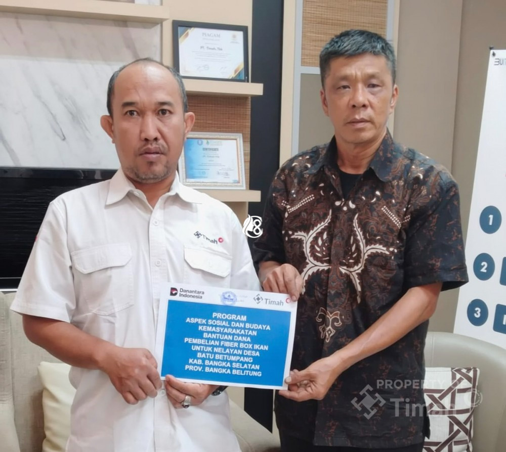 Perkuat Ekonomi Pesisir, PT Timah Salurkan Bantuan Peralatan Melaut untuk Nelayan Pulau Besar