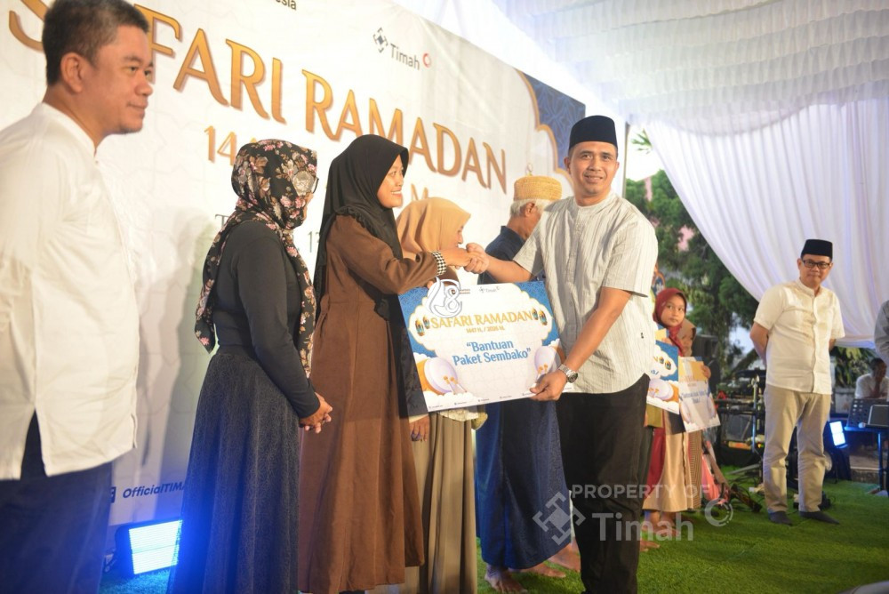 Berbagi Kebahagiaan, Ramadan 1447 H PT Timah Salurkan Ribuan Sembako 