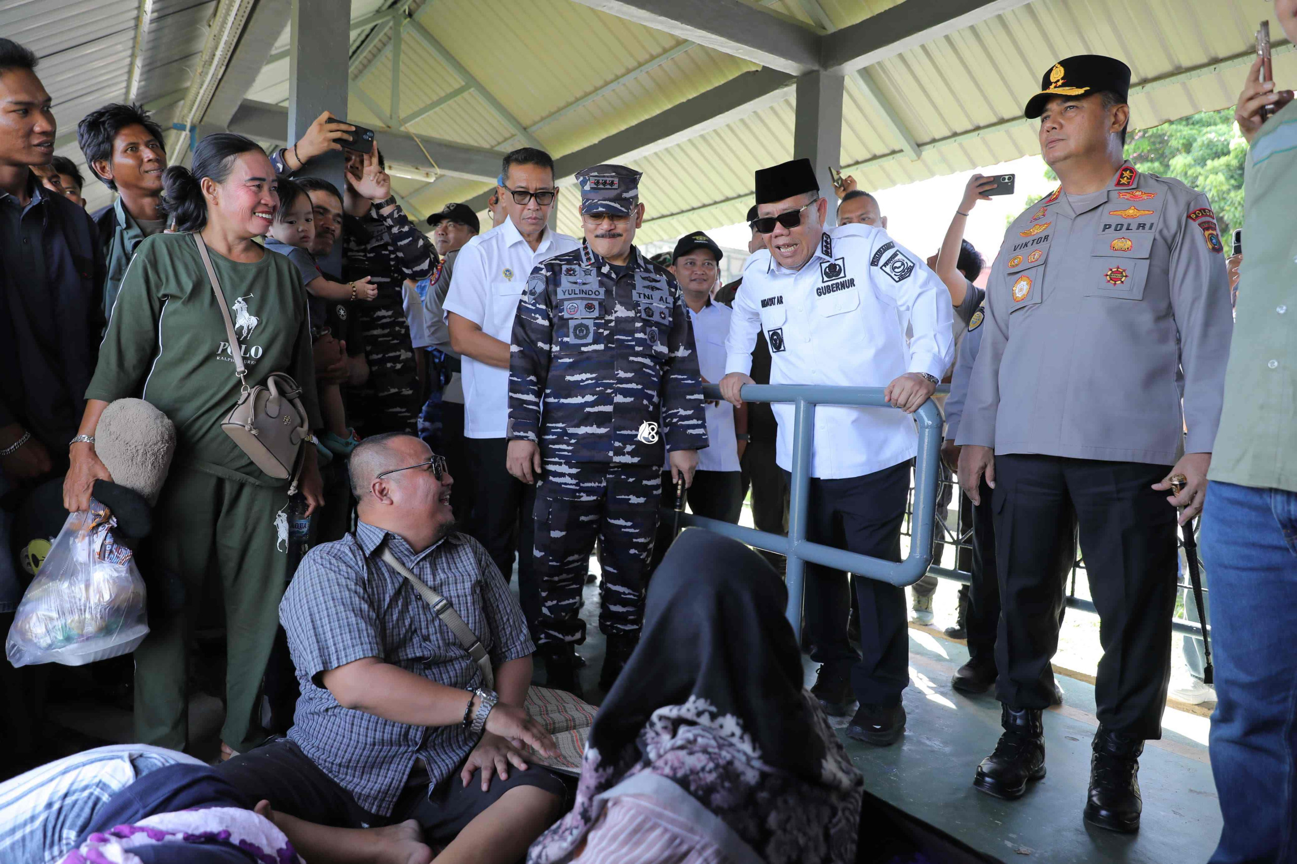 Tinjau Arus Mudik Gubernur Babel Dorong Perbaikan Sistem Pelayanan Penumpang di Pelabuhan Tanjung Kalian