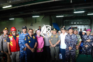 Gubernur Babel Berangkatkan Penumpang Arus Balik Gratis Naik KRI Semarang-594 ke Jakarta