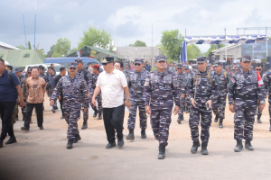 Perkuat Sinergi TNI AL dan Pemda Gubernur Babel Apresiasi Kesiapsiagaan Prajurit Laut