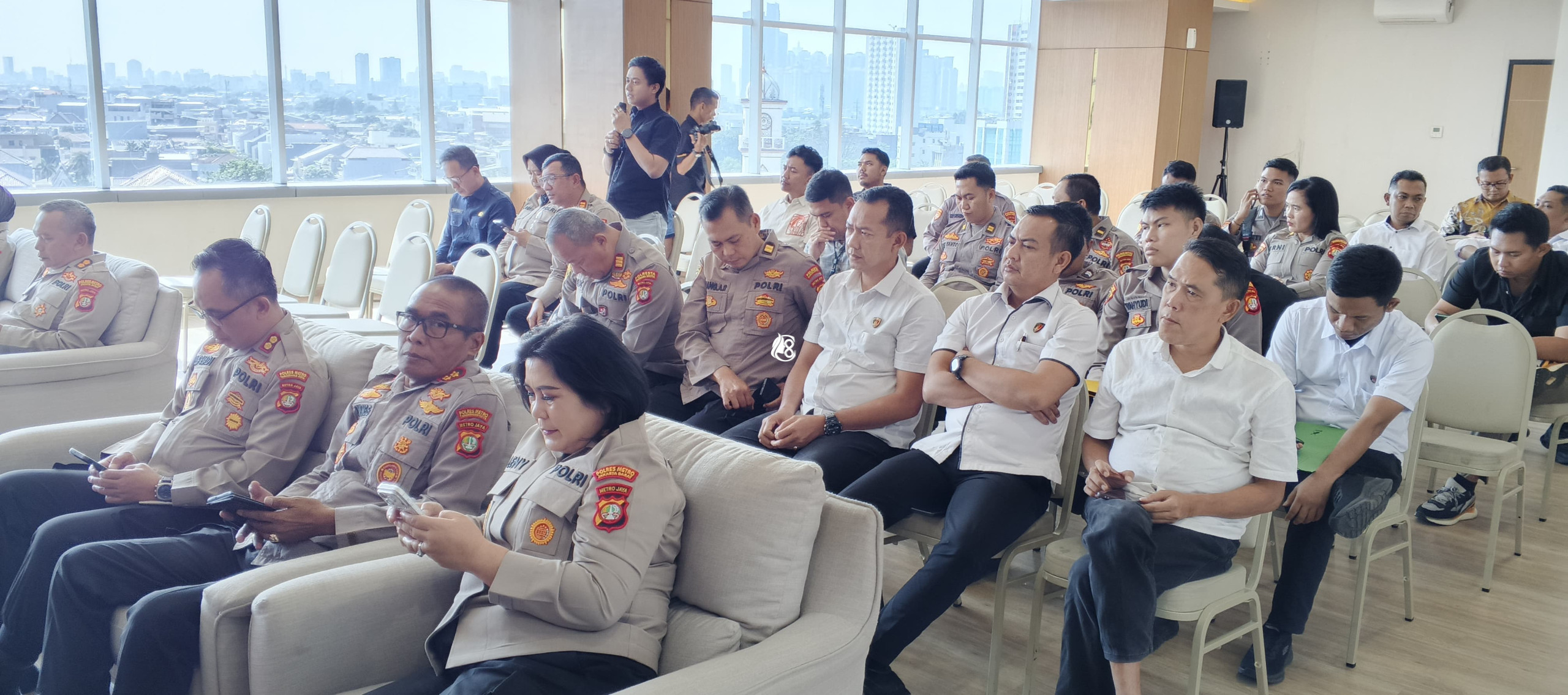 Puslitbang Polri Kunjungi Polres Metro Jakbar, Kaji Optimalisasi Pemberantasan Korupsi