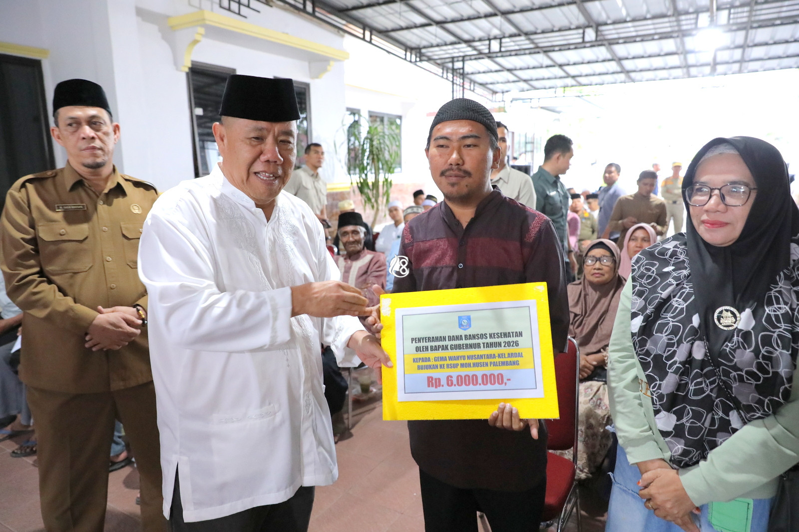 Safari Ramadan 1447 H Gubernur Babel Salurkan Bantuan untuk Masyarakat Bangka Tengah