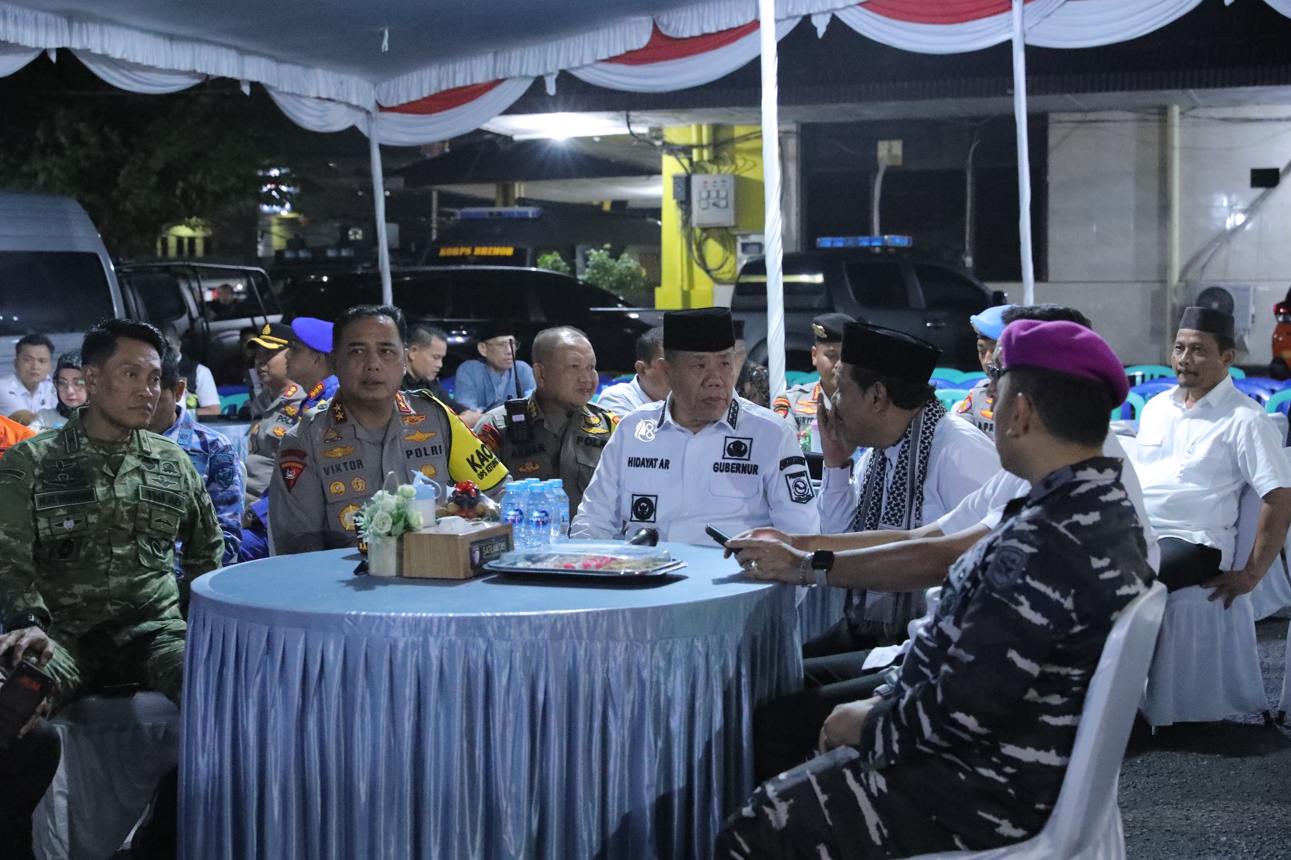 Pastikan Hari Raya Idulfitri Kondusif, Gubernur dan Forkopimda Babel Tinjau Pos Pengamanan