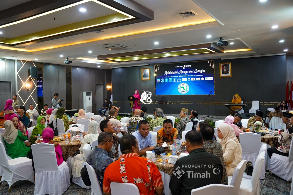 Pererat Silaturahmi Perantau PT Timah Dukung Halalbihalal Warga Bangka di Jakarta