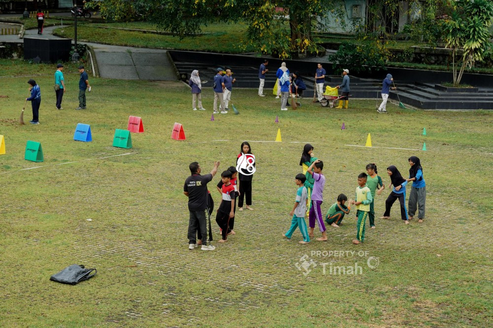 Taman Sari Sungailiat Aset PT Timah Bertransformasi Jadi Ruang Publik Sehat dan Edukatif