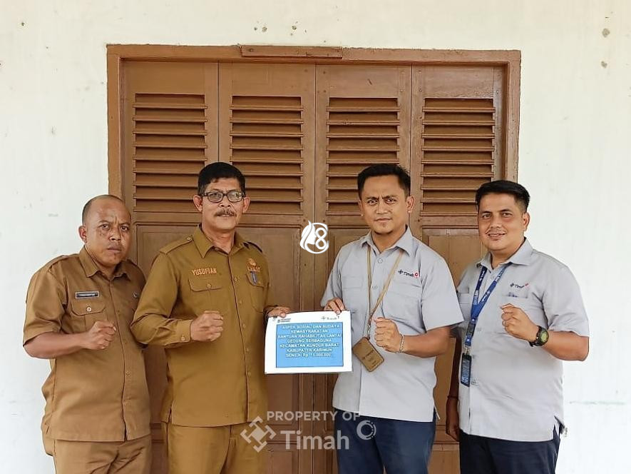 TJSL: PT Timah Renovasi Gedung Serbaguna di Karimun