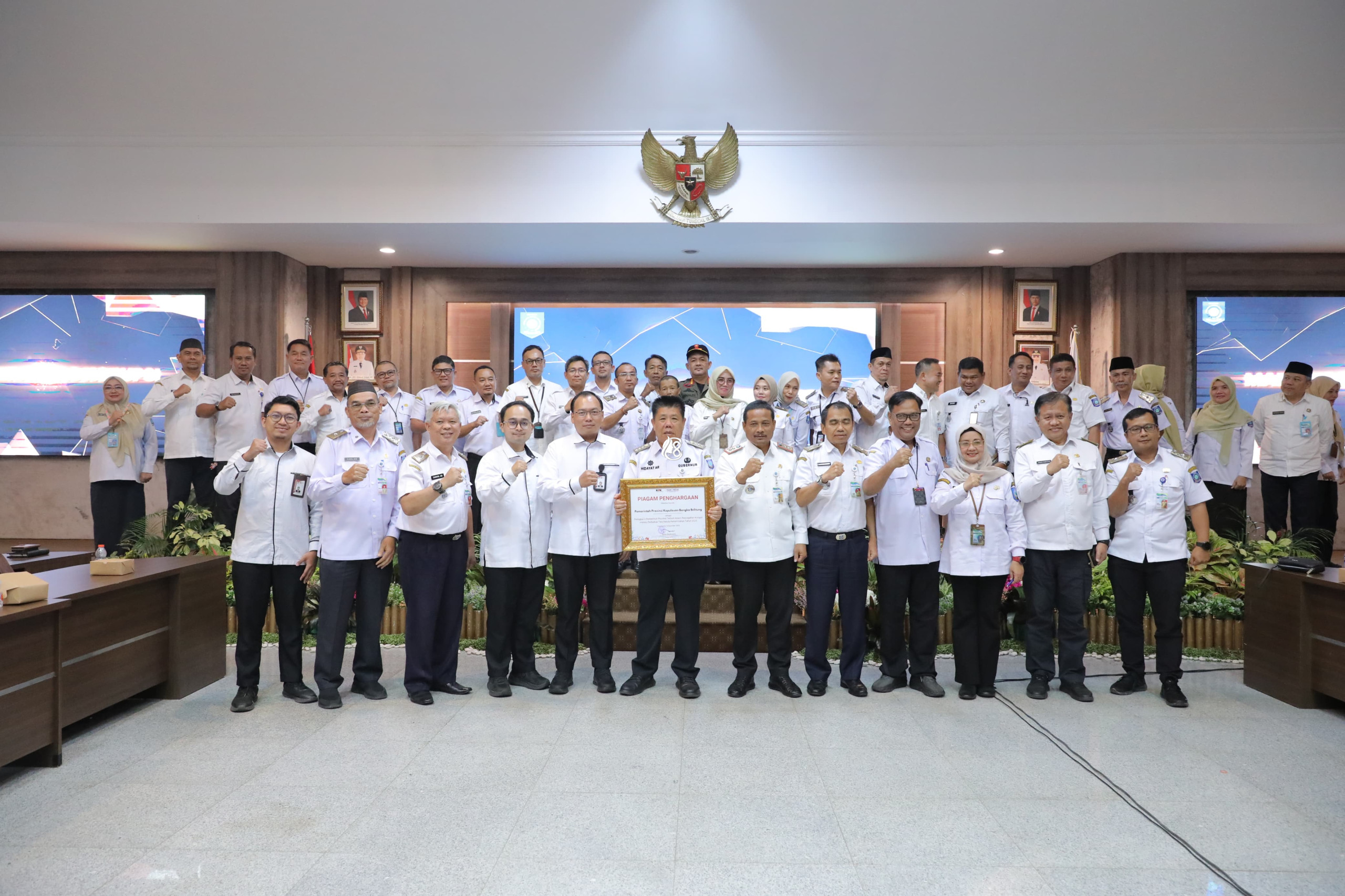 Pemprov Babel Raih Peringkat II Nasional Pencegahan Korupsi