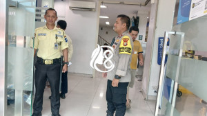 Antisipasi Gangguan Kamtibmas, Bhabinkamtibmas Perkuat Koordinasi dengan Keamanan Bank
