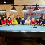 Tim Biliar PWI Kalsel Tumbangkan PWI DKI Jakarta 3-2 dalam Laga Ujitanding