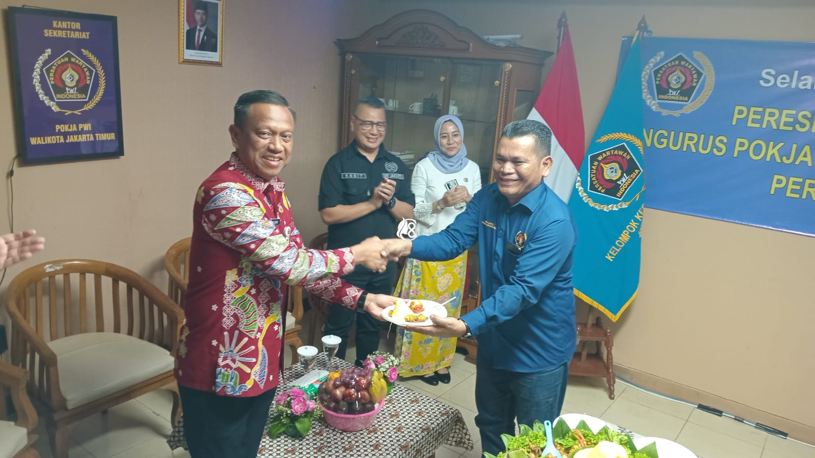 Sekretariat PWI Pokja Jakarta Timur Diresmikan, Sinergi Pers dan Pemerintah Diperkuat