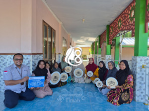Pelestarian Budaya Lokal, PT Timah Salurkan Bantuan untuk Grup Rebana di Manggar
