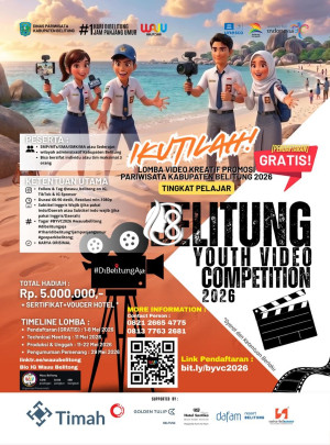 Dukung Belitung Youth Competition 2026, PT Timah Ajak Pelajar Promosikan Wisata Daerah