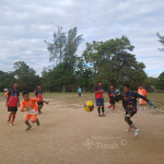 Dukung Gala Siswa Indonesia di Mentok, PT Timah Fasilitasi Lapangan untuk Pembinaan Atlet Pelajar