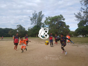 Dukung Gala Siswa Indonesia di Mentok, PT Timah Fasilitasi Lapangan untuk Pembinaan Atlet Pelajar