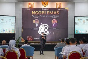 PT Timah Gandeng Bank BSI Edukasi Karyawan soal Investasi Emas
