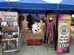 PT Timah Fasilitasi UMKM Binaan Promosi Produk di Soft Opening MPP Karimun