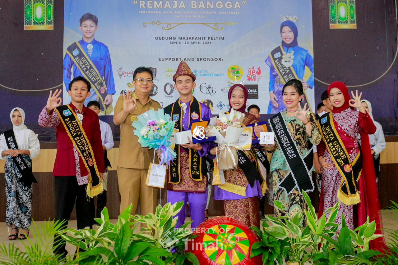 Dukung Program Pemda, PT Timah Tbk Perkuat Peran Pemuda Lewat Duta GenRe di Bangka Barat