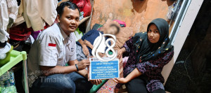 PT Timah Bantu Biaya Pengobatan Warga Bangka Tengah Pengidap Kanker Lidah