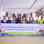 Jelang Iduladha, PT Timah Distribusikan Hewan Kurban ke Puluhan Masjid di Bangka Tengah
