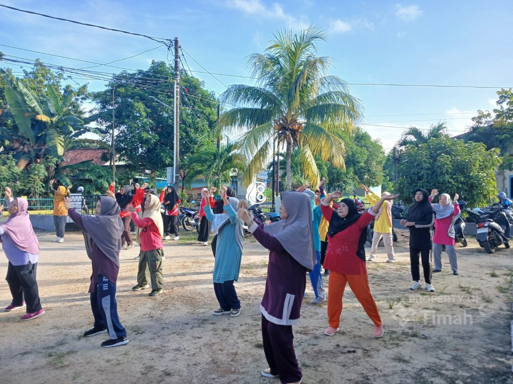 Dorong Gaya Hidup Aktif pada Usia Senja PT Timah Gelar Senam Sehat bagi Lansia di Bangka Barat