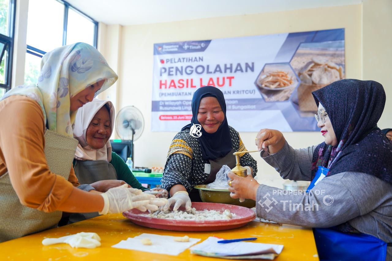 PT Timah Libatkan Mitra Binaan Berbagi Keterampilan, Perkuat Pemberdayaan UMKM Berkelanjutan
