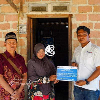 Nyaris Putus Kuliah karena Kendala Biaya, Mahasiswi Bangka Selatan Terima Bantuan Pendidikan PT Timah