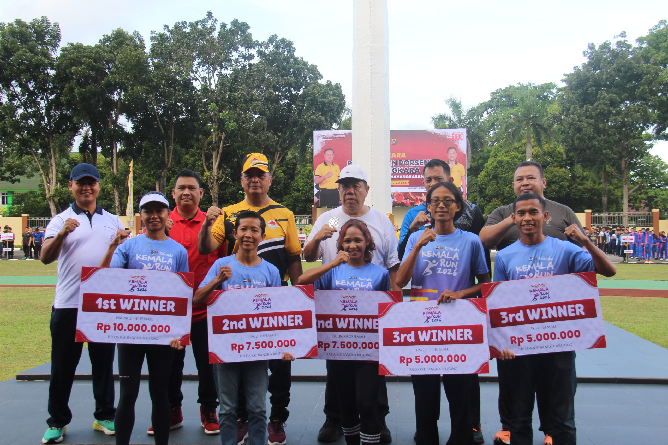 Gubernur Babel Hadiri Pembukaan Porseni Bhayangkara 2026, Dorong Penguatan Sinergi Polri dan Masyarakat