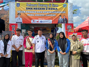 Dorong Jiwa Wirausaha Generasi Muda Gubernur Babel Tinjau Pameran LKS-FLS3N 2026