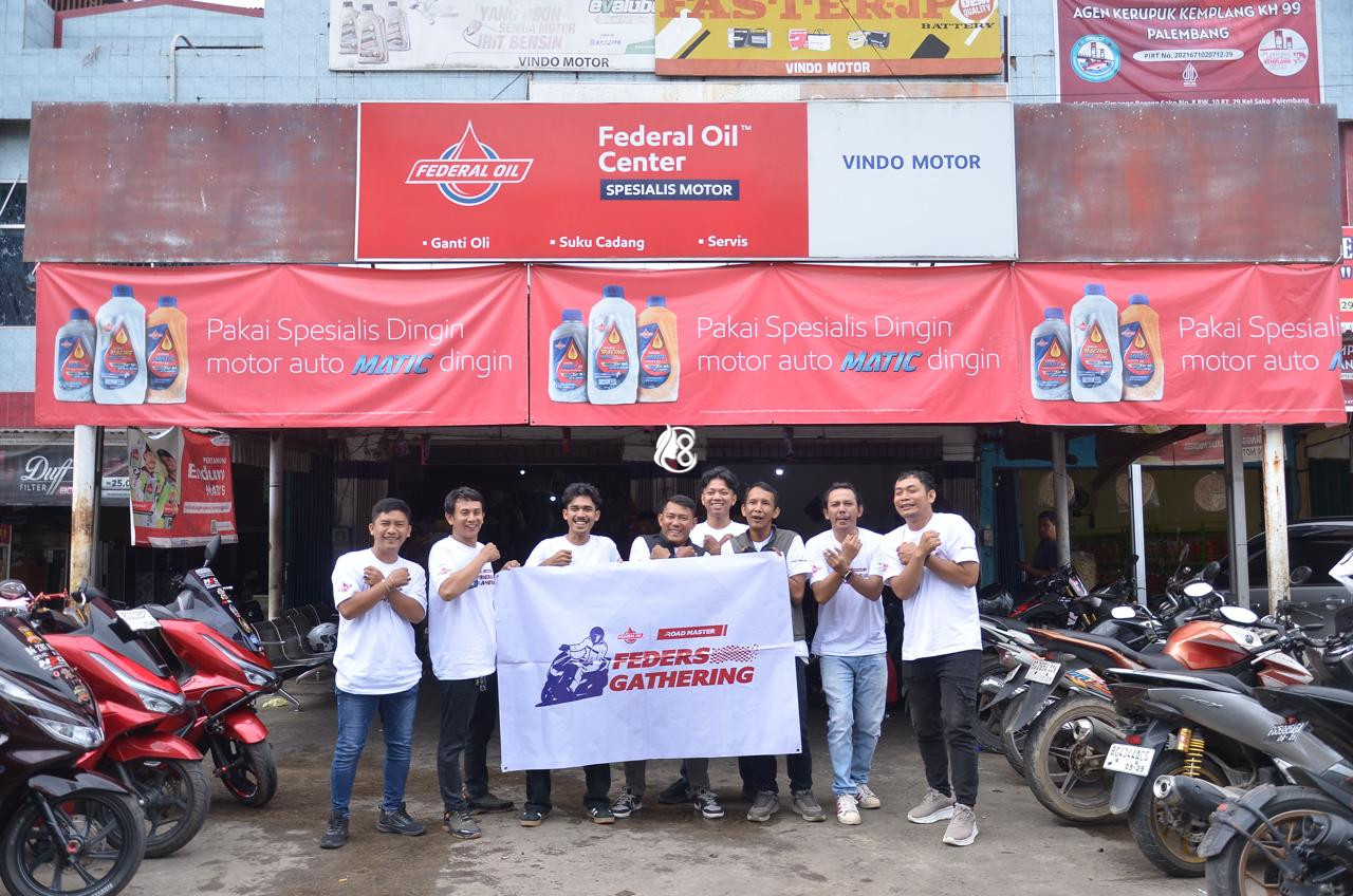 Federal Oil Kembali Hadirkan Feders Gathering 2026 di Sumatera, Giliran Palembang Jadi Tuan Rumah