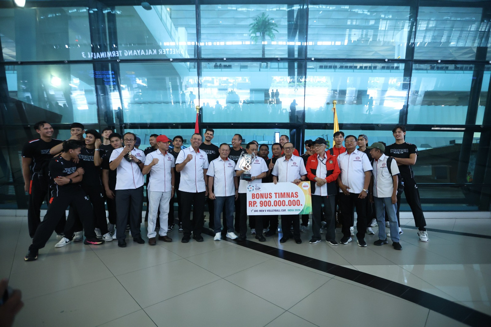 PP PBVSI Apresiasi Pencapaian Timnas Voli Putra Indonesia Juara di AVC Men’s Volleyball Cup 2026