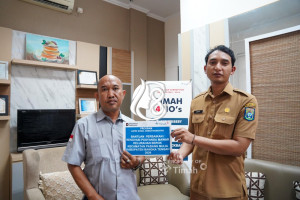 Tingkatkan Layanan Kesehatan Masyarakat PT Timah Renovasi Posyandu di Bangka Tengah 
