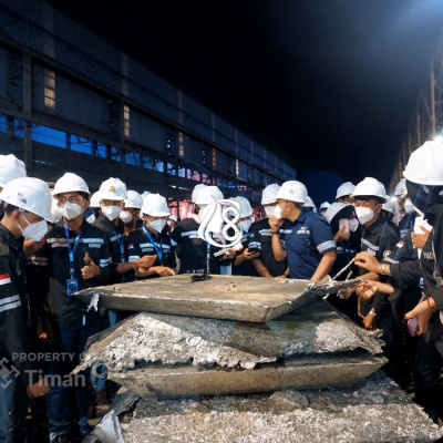 PT Timah Fasilitasi 162 Mahasiswa Pelajari Proses Pengolahan dan Pemurnian Timah di Mentok