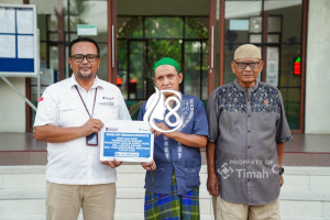 Program TJSL: PT Timah Dukung Pengembangan Masjid Nurul Huda di Belitung  