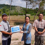 PT Timah Dukung Pengembangan Fasilitas Panggung Literasi SMPN 2 Pangkalan Baru