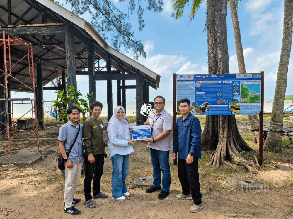 PT Timah Dukung Revitalisasi Geosite Burung Mandi Jelang Revalidasi Belitong UNESCO Global Geopark