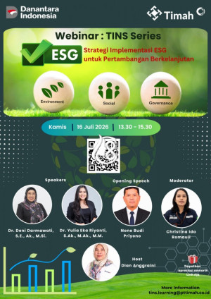 PT Timah Perkuat Implementasi ESG, Tingkatkan Kapasitas Karyawan Wujudkan Pertambangan Berkelanjutan