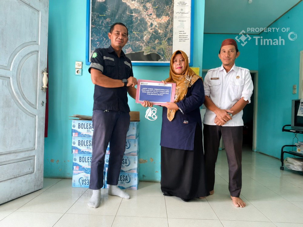 PT Timah Beri Dukungan Posyandu Mawar Bangka Barat Ikuti Lomba 6 SPM
