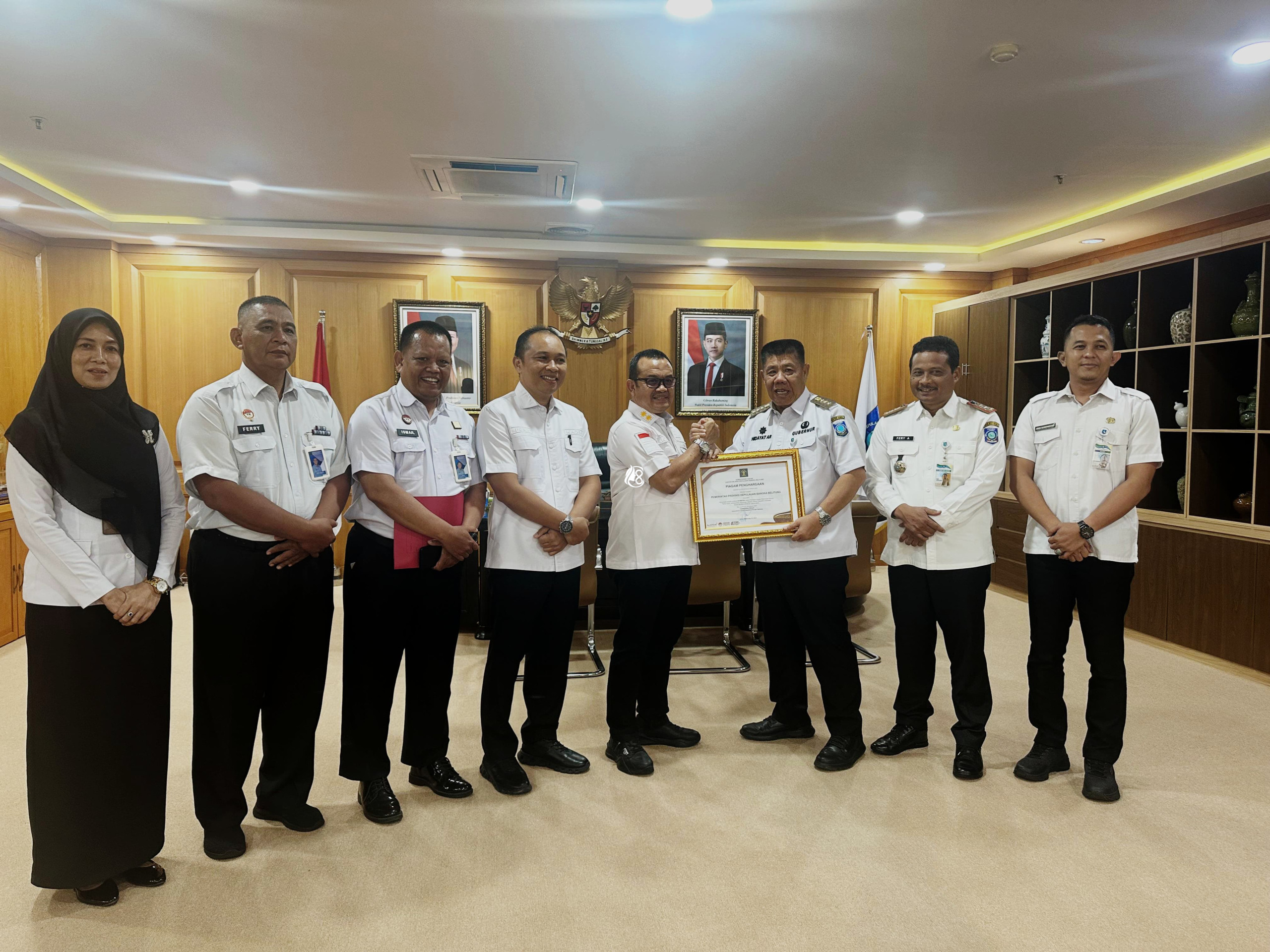 Gubernur Babel Terima Penghargaan Indeks Reformasi Hukum Predikat AA dari Kementerian Hukum