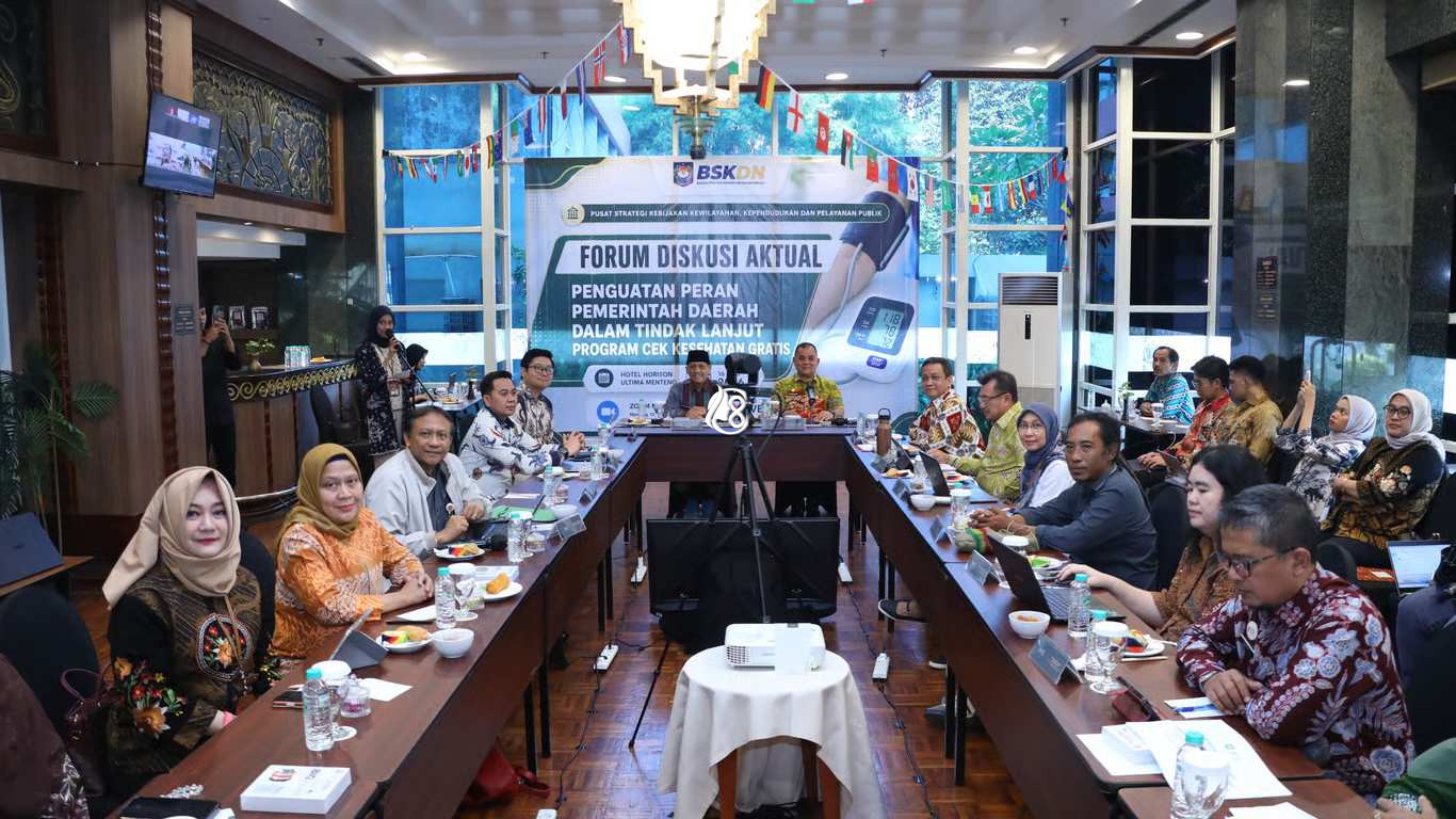 Kemendagri Gelar Forum Diskusi Aktual, Perkuat Peran Pemda dalam Tindak Lanjut Program Cek Kesehatan Gratis