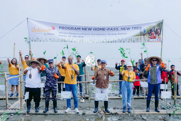 “New Home-Pass, New Tree”, Inisiatif Linknet untuk Jaga Benteng Pesisir dan Masa Depan Masyarakat
