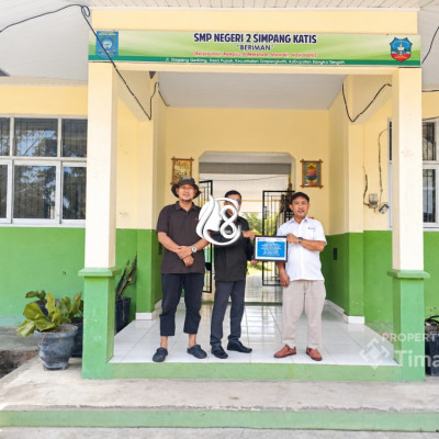 Dukung Peningkatan Mutu Pendidikan, PT Timah Perkuat Fasilitas Literasi Sekolah di Bangka Tengah