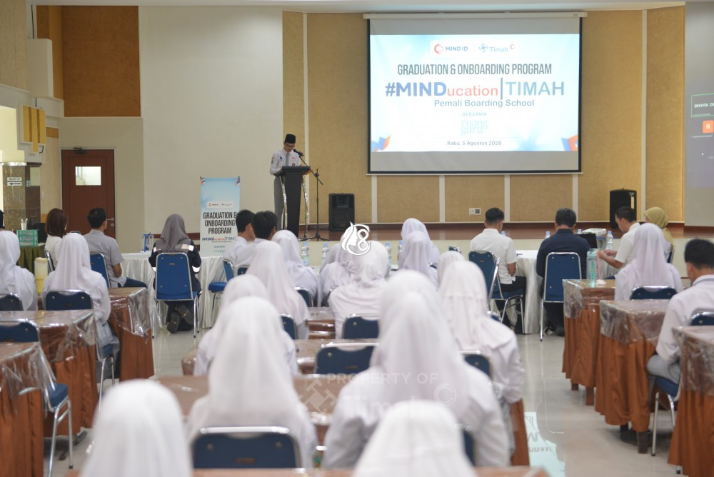 PT Timah Perkuat Persiapan Siswa Pemali Boarding School Menuju Generasi Emas 2045
