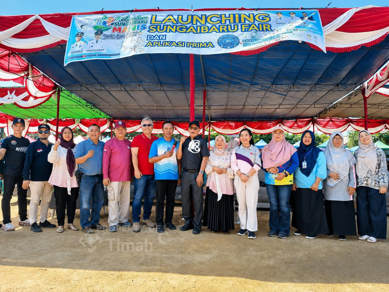 Dorong Inovasi Pelayanan Publik Digital PT Timah Dukung Sungaibaru Fair 2026